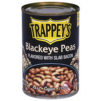 Trappey's Blackeye Peas, Slab Bacon - 14.5 Ounce 