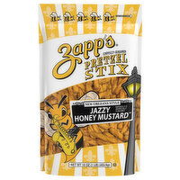 Zapp's Pretzel Stix, Jazzy Honey Mustard, New Orleans Style, Sinfully-Seasoned