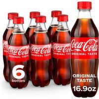 Coca-Cola  Soda Soft Drink - 6 Each 