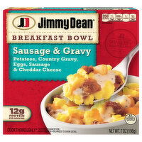 Jimmy Dean Breakfast Bowl, Sausage & Gravy - 7 Ounce 