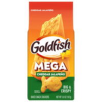 Goldfish Cheddar Jalapeno Mega Baked Snack Crackers - 5.9 Ounce