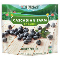 Cascadian Farm Blueberries, Organic - 8 Ounce 