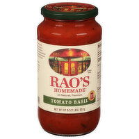 Rao's Sauce, Tomato Basil - 32 Ounce 