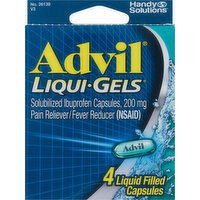 Advil Ibuprofen, 200 mg, Liqui-Gels - 4 Each 