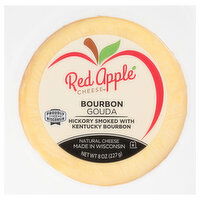 Red Apple Cheese Cheese, Bourbon Gouda - 8 Ounce 