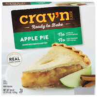 Crav'n Flavor Pie, Apple - 38 Ounce 