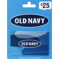 Old Navy Gift Card, $25 - 1 Each 