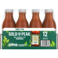 Gold Peak  Sweetened Black Tea Bottles - 16.9 Fluid ounce 