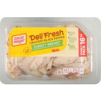 Oscar Mayer Turkey Breast, Cracked Black Pepper, Family Pack