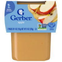 Gerber Apple, Sitter 2nd Foods - 2 Each 