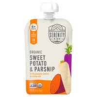Serenity Kids Organic Sweet Potato & Parsnip with Organic Carrots and Olive Oil - 3.5 Ounce