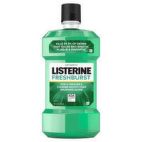 Listerine Mouthwash, Antiseptic, Freshburst - 1 Litre 