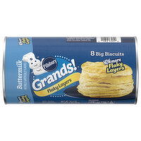 Pillsbury Biscuits, Buttermilk, Flaky Layers - 8 Each 