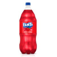 Fanta Fanta Strawberry Soda Fruit Flavored Soft Drink, 2 Liter - 2 Litre 