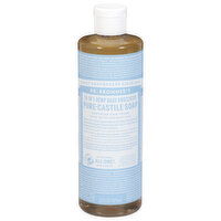 Dr. Bronner's Soap, Pure-Castile, 18-in-1 Hemp, Baby, Unscented - 16 Fluid ounce 