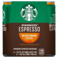 Starbucks Espresso Beverage, Salted Caramel Cream, Premium