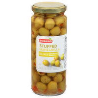 Brookshire's Stuffed Manzanilla Olives With Minced Pimiento - 7 Ounce 