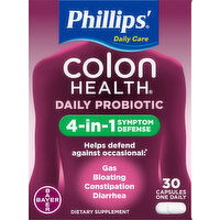 Phillips' Daily Probiotic, 4-in-1 Symptom Defense, Capsules - 30 Each 