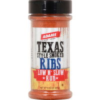 Adams Rub, Texas Style Smoked Ribs