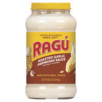 Ragu Sauce, Roasted Garlic Parmesan - 16 Ounce 