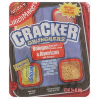 Armour Bologna & American, with Crackers - 2.44 Ounce 