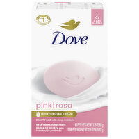 Dove Beauty Bar, with Deep Moisture, Pink