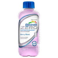 Electrolit Electrolyte Beverage, Zero Sugar, Berry Blast - 21 Fluid ounce 