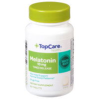 TopCare Melatonin, 10 mg, Timed Release Tablets - 60 Each 