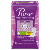 Poise Very Light Daily Liners - 26 Each