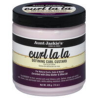 Aunt Jackie's Curl Custard, Defining, Curl La La - 15 Ounce 