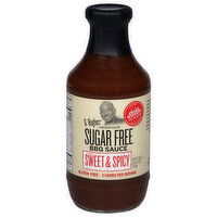 G Hughes Sugar Free Sweet & Spicy BBQ Sauce - 18 Ounce