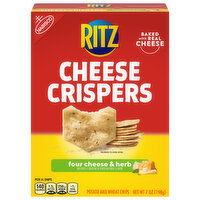 RITZ RITZ Cheese Crispers Four Cheese and Herb Chips, 7 oz