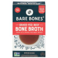 Bare Bones Bone Broth, Beef, Grass-Fed - 16 Ounce 