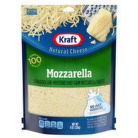 Kraft Natural Cheese Shredded Cheese, Mozzarella, Part-Skim, Low-Moisture