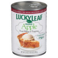 Lucky Leaf Fruit Filling or Topping, Premium, Apple - 21 Ounce 