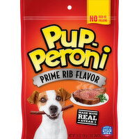 Pup-Peroni Dog Snacks, Prime Rib Flavor - 5.6 Ounce 