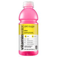 vitaminwater  Sugar Shine, Electrolyte Enhanced Water W/ Vitamins, Strawberry Lemonade Drink