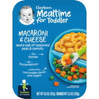 Gerber Macaroni & Cheese, 12+ Months, Toddler - 6.6 Ounce 