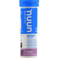 Nuun Sport, Tablets, Grape - 10 Each 