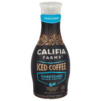 Califia Farms Iced Coffee, Sweetened, Pure Black