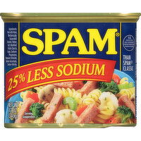 Spam Meatloaf, 25% Less Sodium - 12 Ounce 