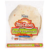 Mi Casa Tortillas, Flour, Fajita Style - 20 Each 