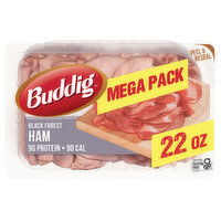 Buddig Ham, Black Forest, Mega Pack - 22 Ounce 