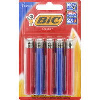 BiC Lighters, Classic - 5 Each 