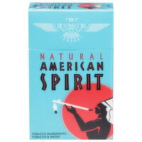 American Spirit Cigarettes, Natural, Class A, Blue - 20 Each 