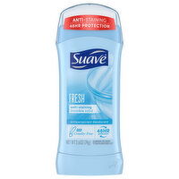 Suave Antiperspirant Deodorant, Anti-Staining, Fresh, Invisible Solid - 2.6 Ounce 