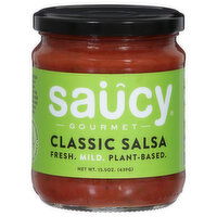 Saucy Salsa, Classic, Gourmet, Mild - 15.5 Ounce 