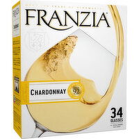 Franzia Vintner Select Chardonnay White Wine Box, 5.0 L     - 5 Litre 