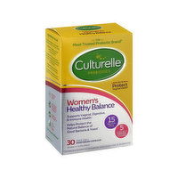 Culturelle Probiotics, Healthy Balance, Women's, Vegetarian Capsules - 30 Each 