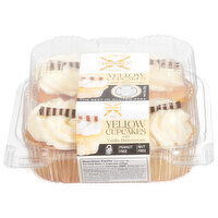 Antoninas Yellow Cupcakes, Vanilla Buttercream - 10.5 Ounce 